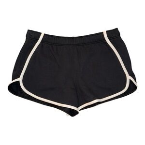 Lululemon Scuba MR Oversized Short 3" *Trim, Black Light Ivory Size XL 12 14